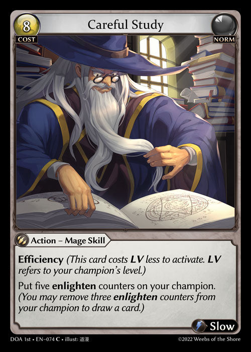 GA TCG - DOA 1st-EN-074: Careful Study