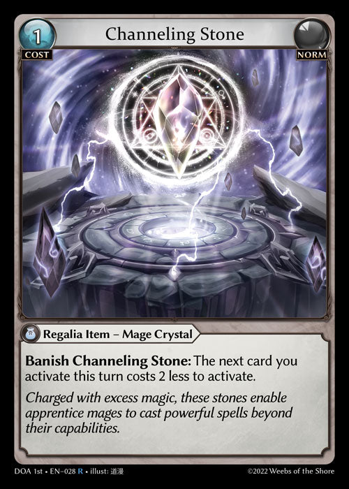 GA TCG - DOA Alter-EN-028: Channeling Stone