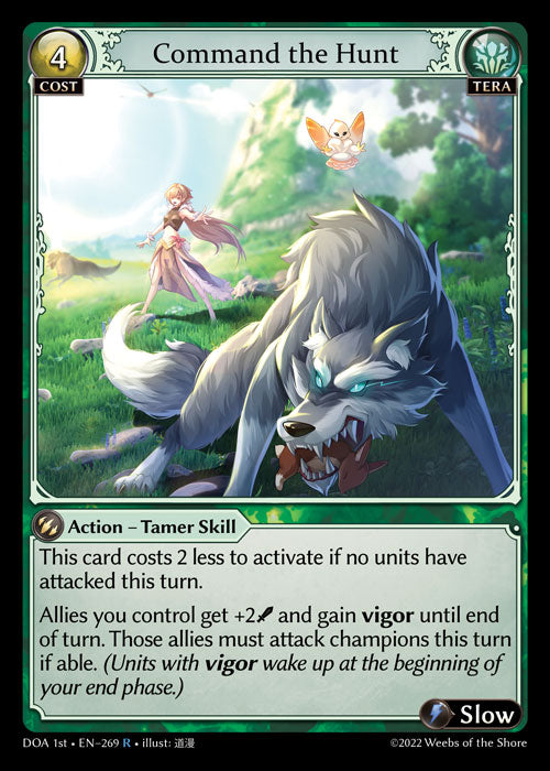 GA TCG - DOA 1st-EN-269: Command the Hunt