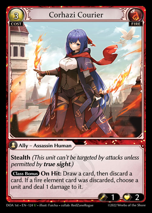 GA TCG - DOA 1st-EN-124: Corhazi Courier