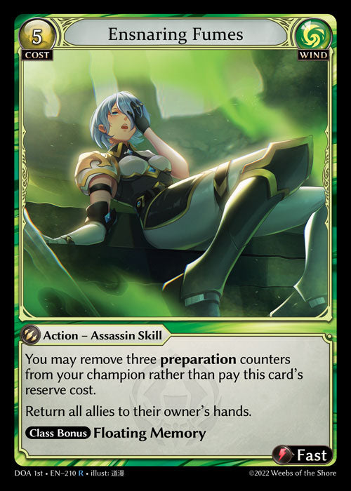 GA TCG - DOA 1st-EN-210: Ensnaring Fumes