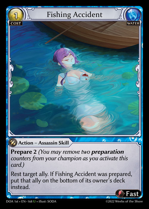 GA TCG - DOA 1st-EN-168: Fishing Accident