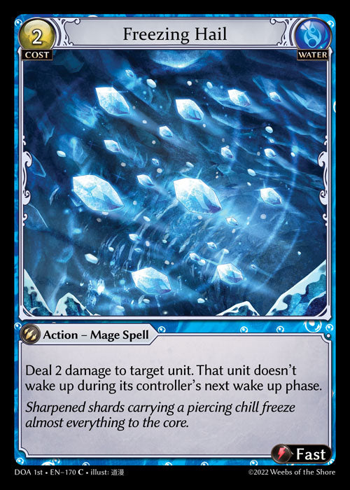 GA TCG - DOA 1st-EN-170: Freezing Hail