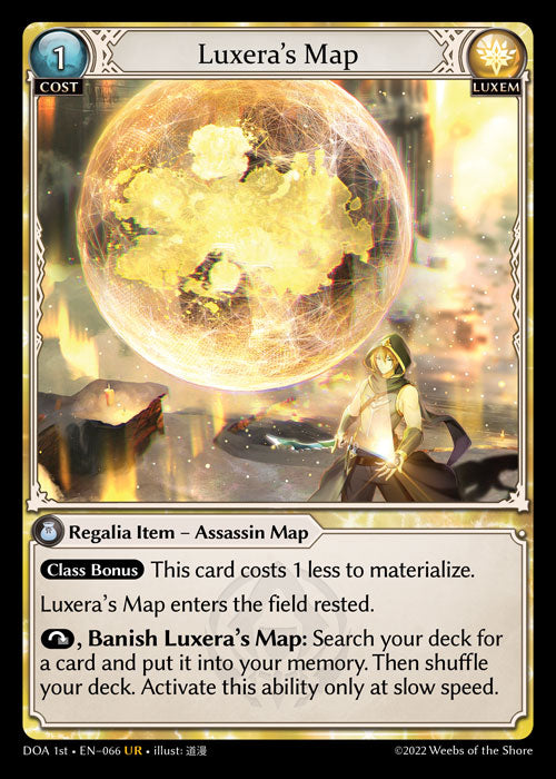 GA TCG - DOA 1st-EN-066: Luxera's Map