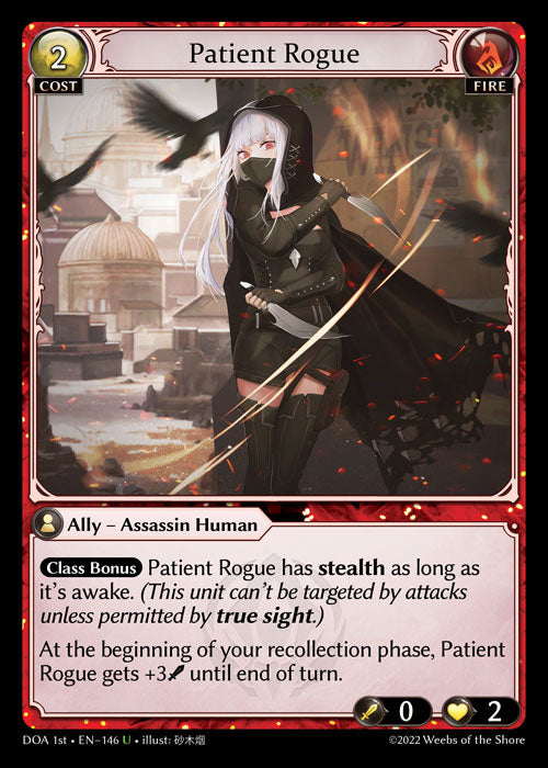 GA TCG - DOA 1st-EN-146: Patient Rogue