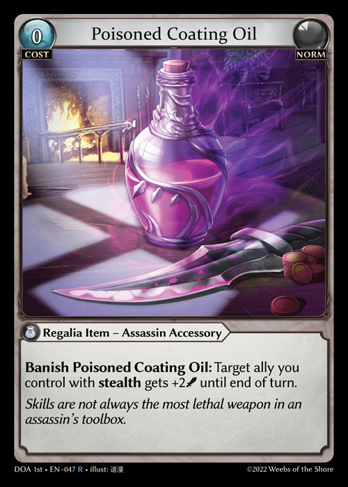 GA TCG - DOA 1st-EN-047: Poisoned Coating Oil