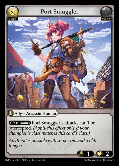 GA TCG - DOA 1st-EN-103: Port Smuggler