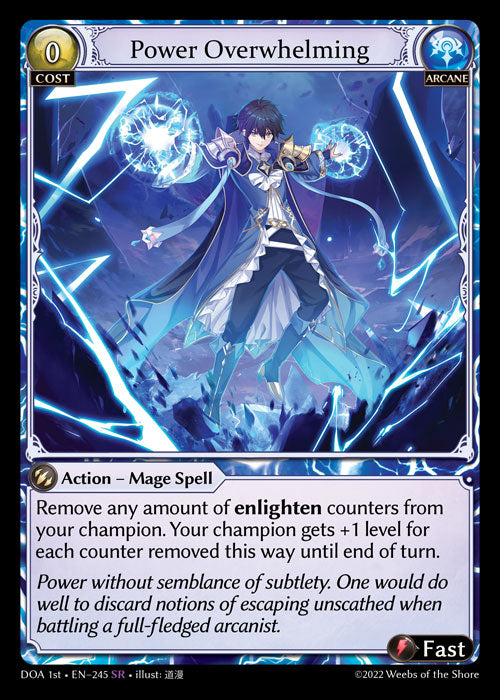 GA TCG - DOA 1st-EN-245: Power Overwhelming