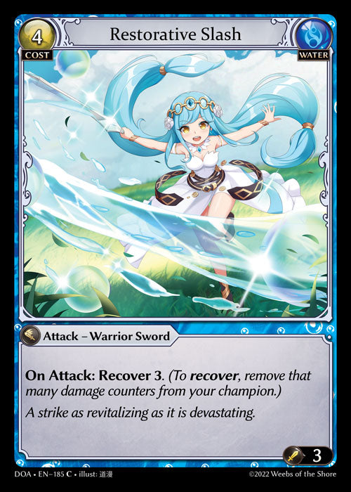 GA TCG - DOA Alter-EN-185: Restorative Slash