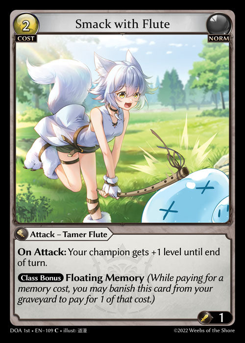 GA TCG - DOA 1st-EN-109: Smack with Flute