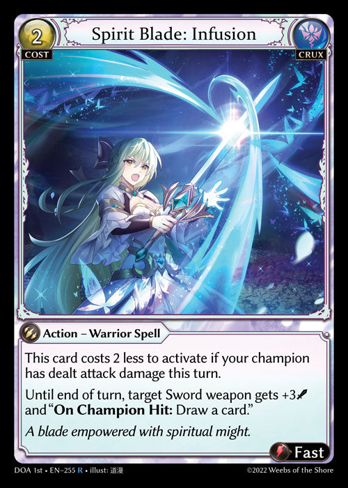 GA TCG - DOA 1st-EN-255: Spirit Blade: Infusion