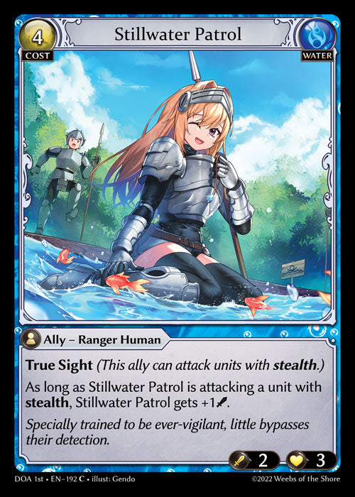 GA TCG - DOA 1st-EN-192: Stillwater Patrol