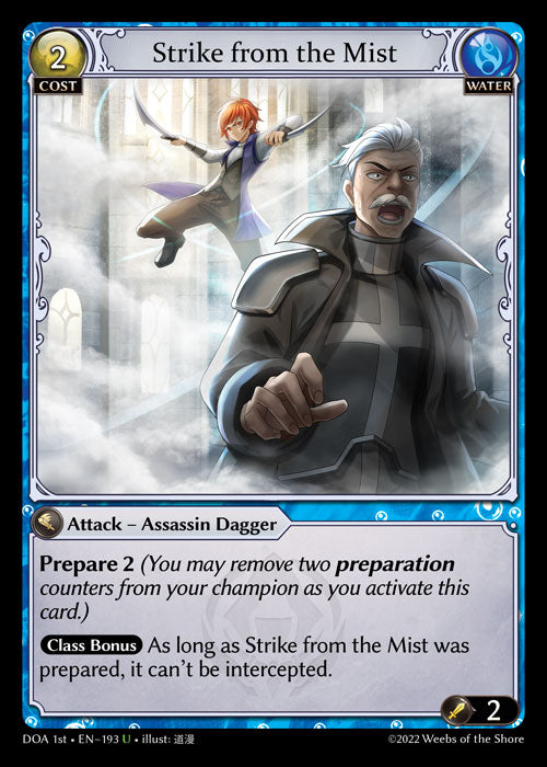 GA TCG - DOA 1st-EN-193: Strike from the Mist