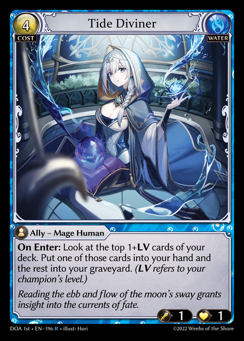 GA TCG - DOA 1st-EN-196: Tide Diviner