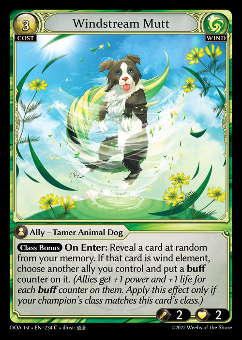 GA TCG - DOA 1st-EN-234: Windstream Mutt